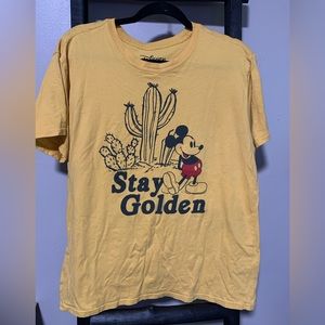 Disney Mickey Mouse Stay Golden Graphic Tee